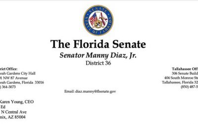 Florida Senator Manny Diaz Jr.