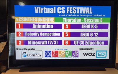 2021 STEM2Hub Virtual Computer Science Festival Took Flight